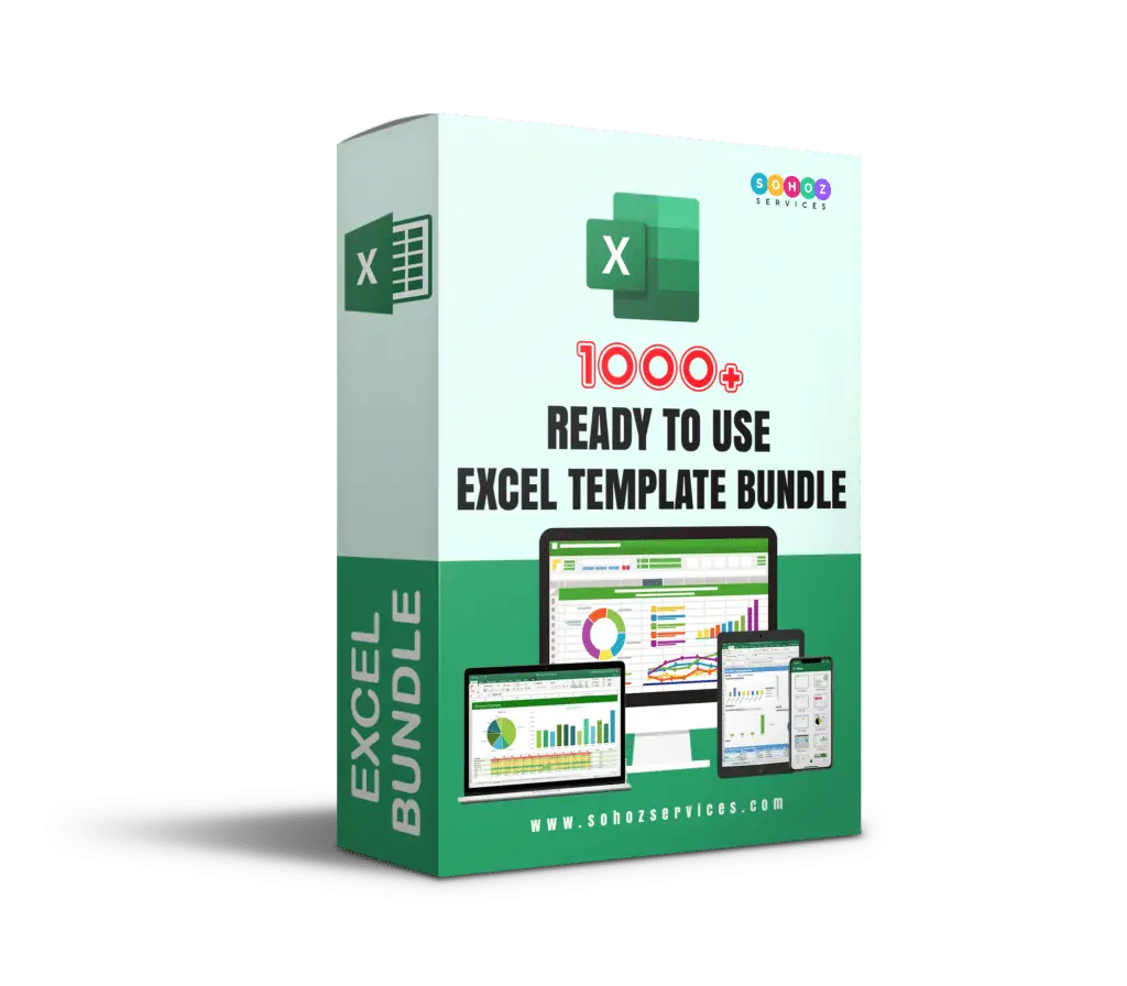 1000+Excel Template Bundle